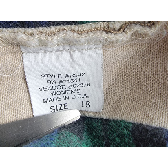 LL Bean Pathfinder Pants Womens 18 Beige Flannel Lined Outdoor - Picture 7 of 15